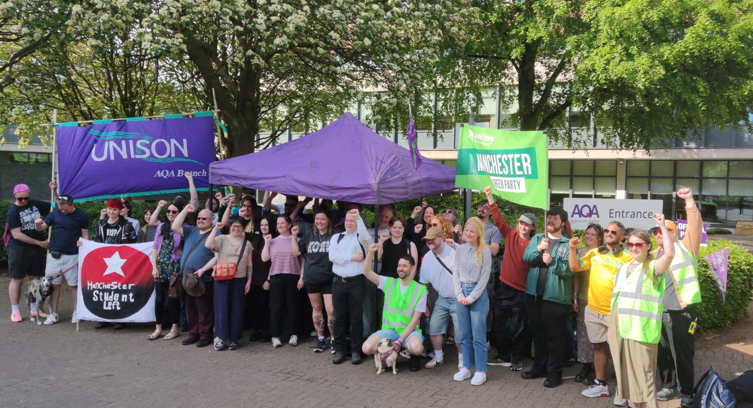 Video | Manchester AQA strikers speak out